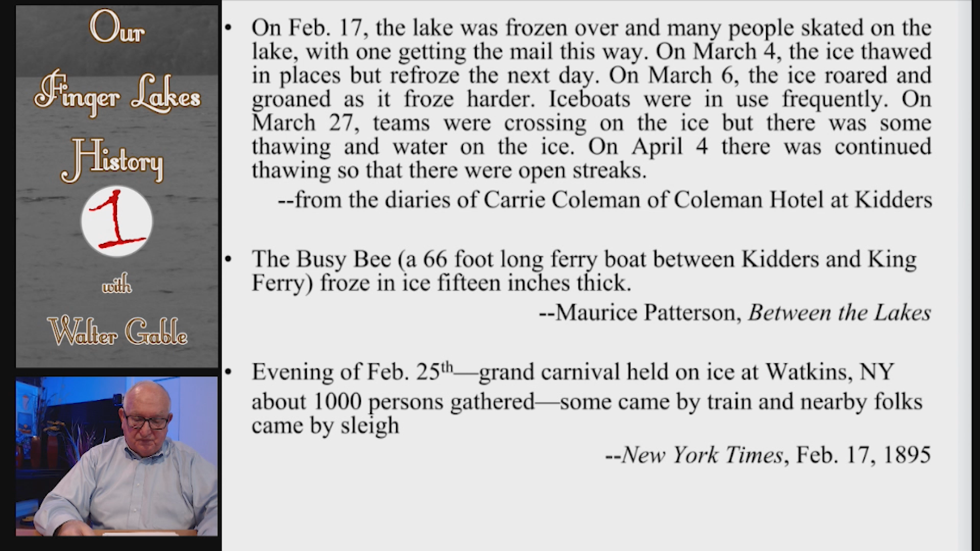 Thumbnail image for Our FLX History - Frozen Lakes