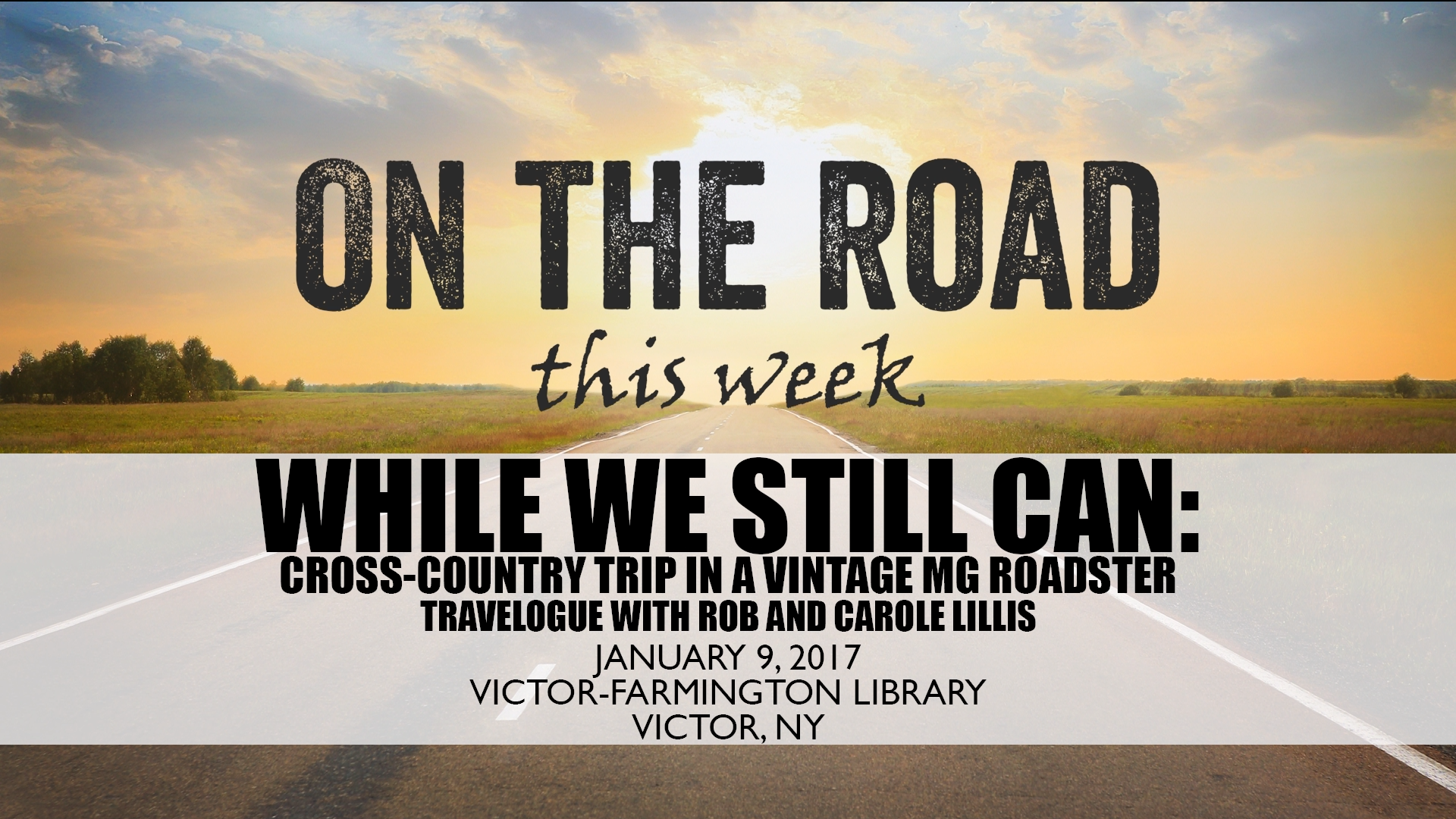Thumbnail image for FLTV On The Road - While We Still Can: MG Roadster Trip